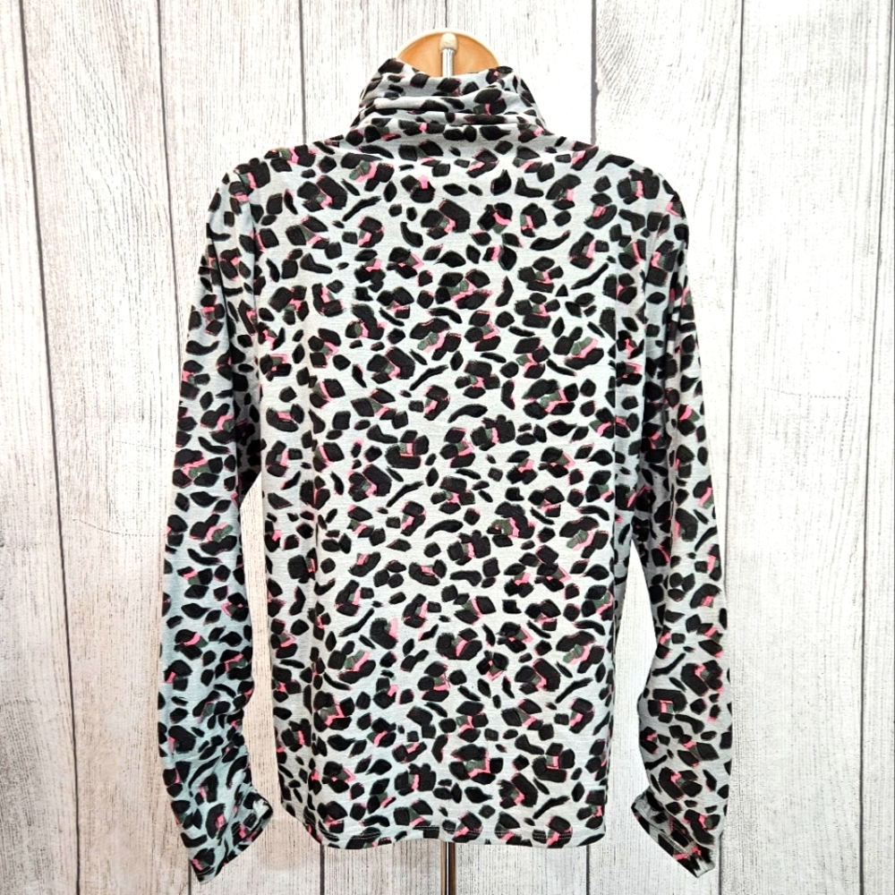[NWT] NIC+ZOE Women's Cheetah Top - Picture 3 of 10
